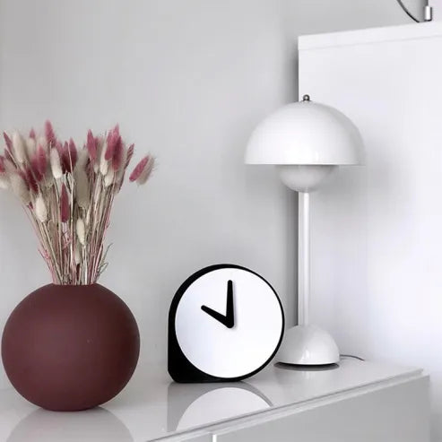 Flowerpot vp9 bordlampe, minimalistisk metal, kreativ sidelampe