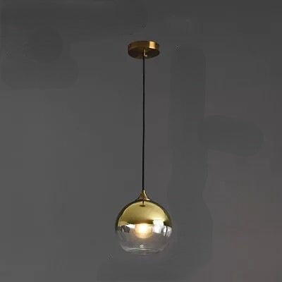 Radiantrain - moderne pendellampe med glaskugle