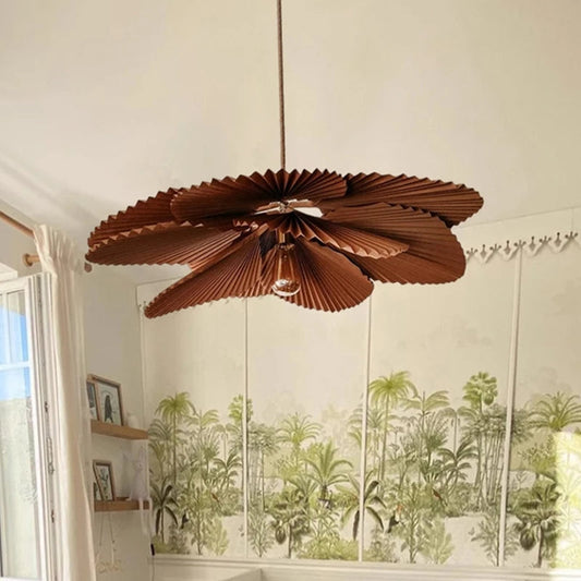 LeafyRadiance - petal loftslampe