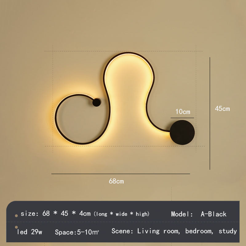 SubtleShine - mono lysende lampe