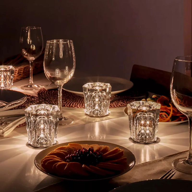 Lumiglimmer | krystallampe ledningsfri bordlampe
