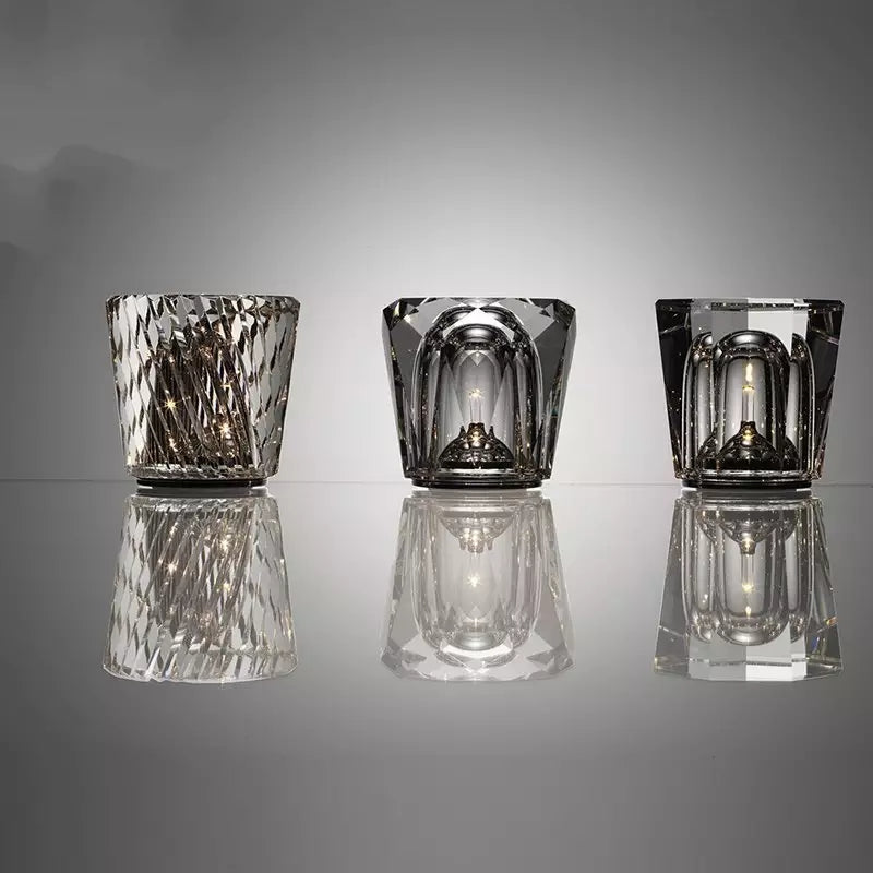 Lumiglimmer | krystallampe ledningsfri bordlampe