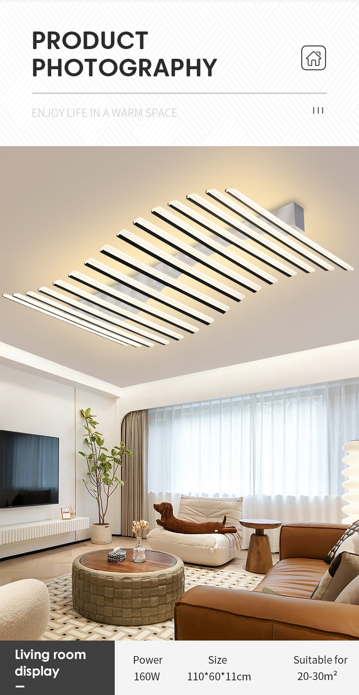 Scandiartline - nordisk kunstlinje-lampe