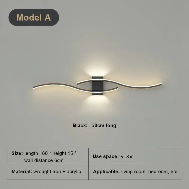 ModernAura - LED-væglampe
