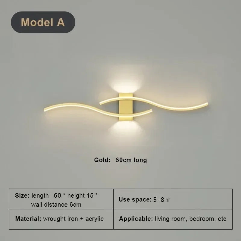 ModernAura - LED-væglampe