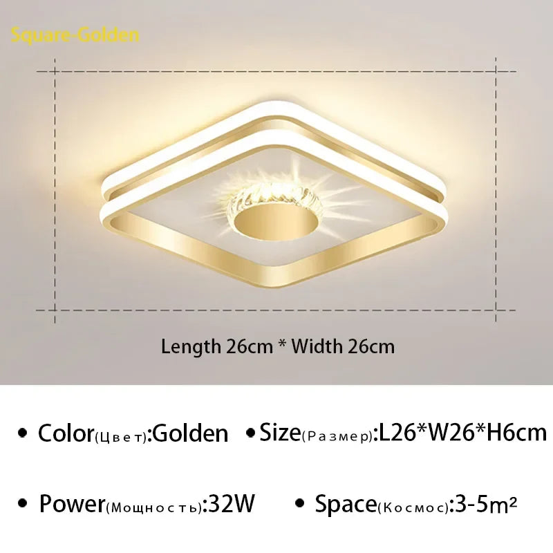 Moderne LED loftslampe