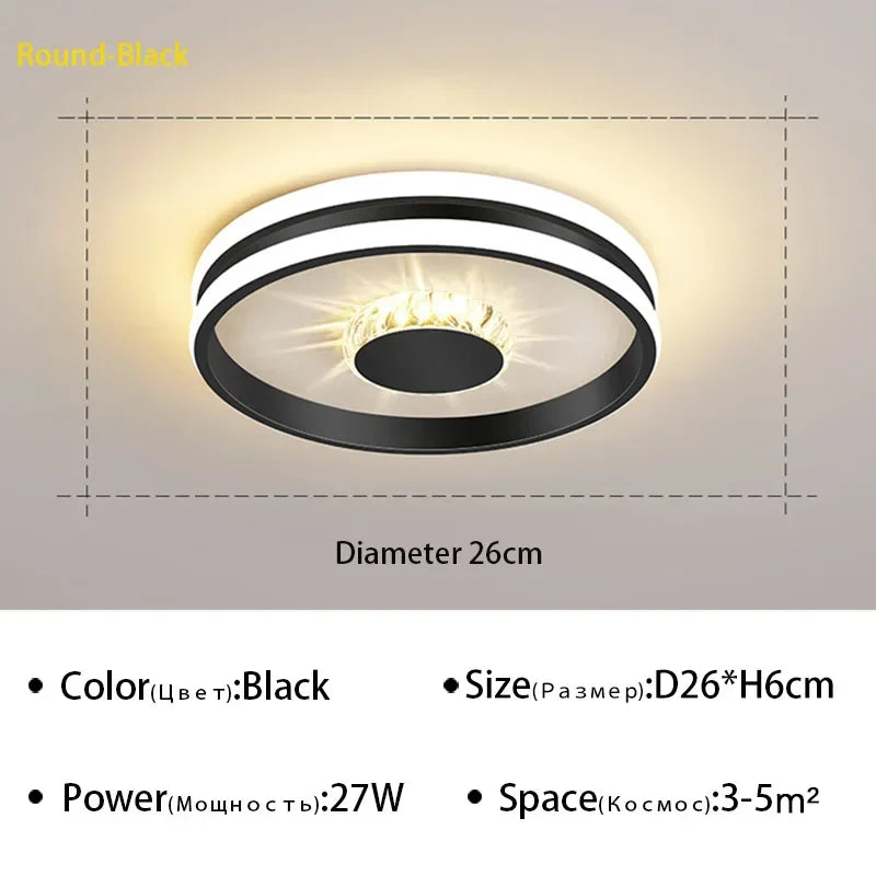 Moderne LED loftslampe