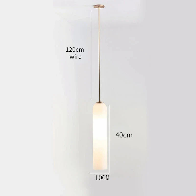 Moderne væglampe i glas