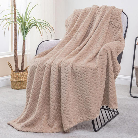 CuddleWarm | koral flaneltæpper