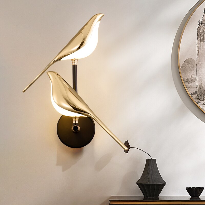 Lumibird - nordisk led-fuglevæglampe