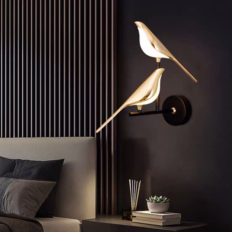Lumibird - nordisk led-fuglevæglampe