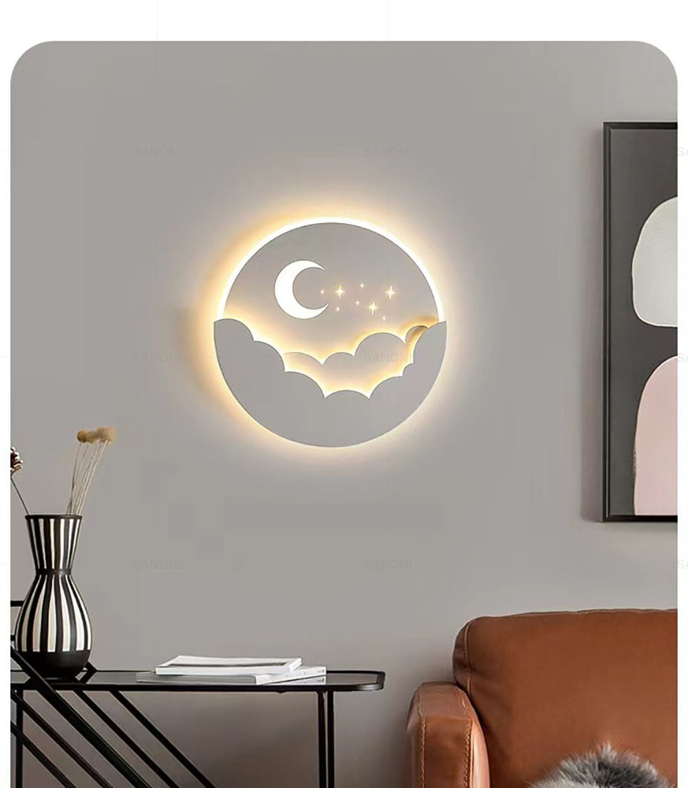 Ledshine - moderne led-væglampe